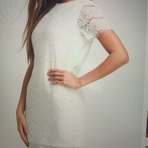 Lulu ivory lace dress